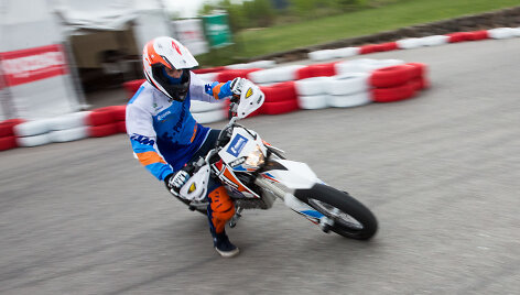 Elektrinis &bdquo;KTM Freeride E-SM&ldquo; motociklas