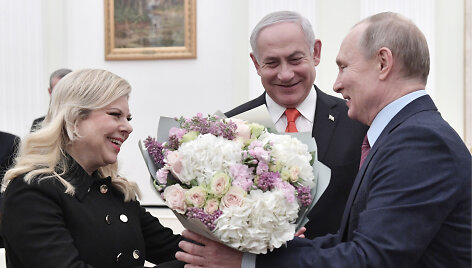 Sara Netanyahu, Benjaminas Netanyahu, Vladimiras Putinas
