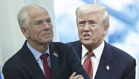 Peteris Navarro ir Donaldas Trumpas