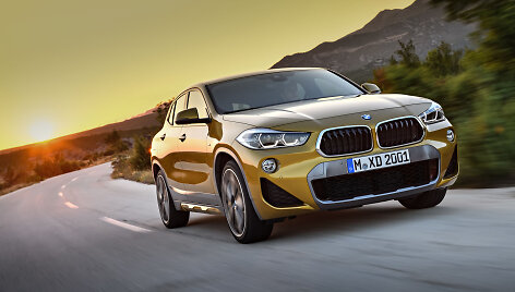 BMW koncernas pristatė naują X gamos modelį &ndash; BMW X2.