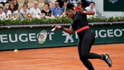 Serena Williams „French Open“ turnyre