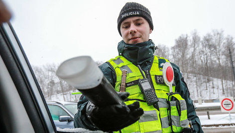 Policijos priemonė Kaune