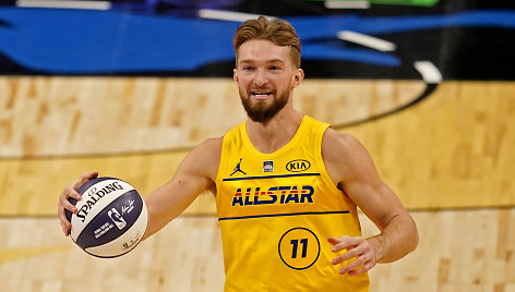 Domantas Sabonis – NBA įgūdžių konkurso nugalėtojas