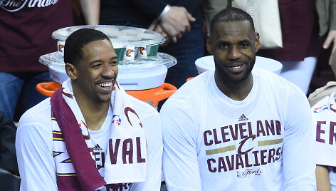 Channingas Frye ir LeBronas Jamesas
