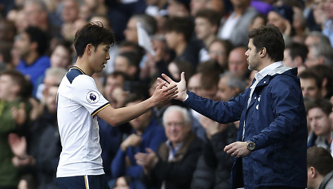 Heung-Min Sonas ir Mauricio Pochettino