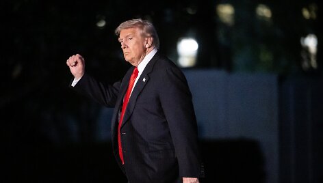 Donaldas Trumpas / Francis Chung - Pool via CNP / picture alliance / Consolidated News Photos
