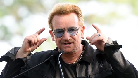 U2 lyderis Bono prabilo apie investiciją Lietuvoje: „Noriu žinoti viską, ką žino VMI“