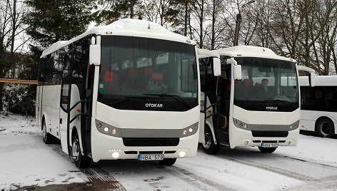 Naujieji Panevėžio autobusai „Otokar“