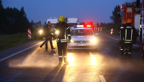 Avarijos vietoje