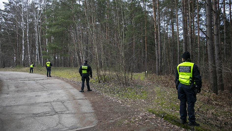 Pareigūnai Pasakų parke