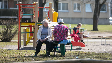 Vilniečiai džiaugiasi vasarišku karščiu