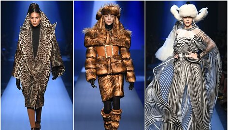 &bdquo;Jean Paul Gaultier&ldquo; 2019&ndash;2020 m. rudens ir žiemos auk&scaron;tosios kolekcijos modeliai 