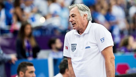 Kosas Missas ir jo treniruojami Graikijos krep&scaron;ininkai eliminavo Lietuvos rinktinę i&scaron; Europos krep&scaron;inio čempionato.