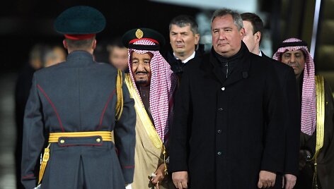 Saudo Arabijos karalius Salmanas Rusijoje