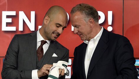 Rummenigge ir Guardiola