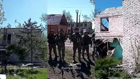 Skelbia, kad Rusija pralaužė frontą Donecko srityje