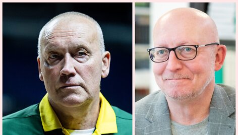 Rimas Kurtinaitis ir Arūnas Valinskas pažįstami nuo senų laikų.