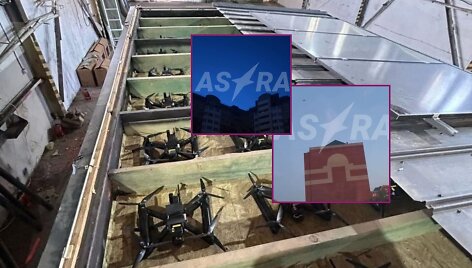 Dronai atakavo Maskvą ir Dzeržinską
