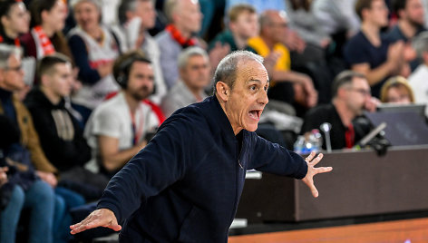 Milano „Olimpia“ treneris Ettore Messina