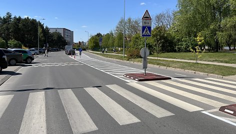 Rekonstruota I.Šimulionio gatvė Vilniuje