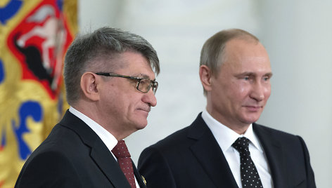 Aleksandras Sokurovas ir Vladimiras Putinas