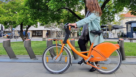 „Cyclocity Vilnius“ dviračiai mieste rieda jau 8-tą sezoną
