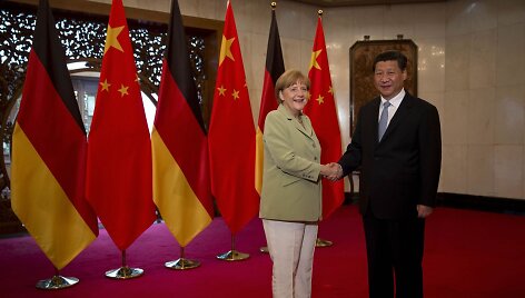 Angela Merkel su Xi Jinpingu