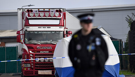 Vokietijos policija turkų sunkvežimyje rado 31 migrantą