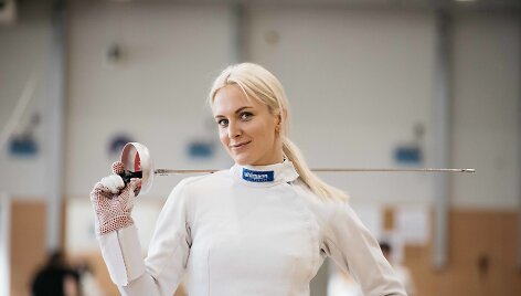 Europos čempionė, olimpietė Ieva Serapinaitė
