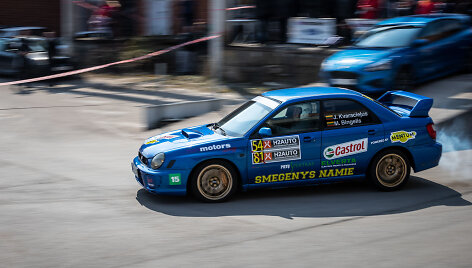 Lietuvos &bdquo;Street race&ldquo; čempionatas. I etapo fini&scaron;as Alytuje