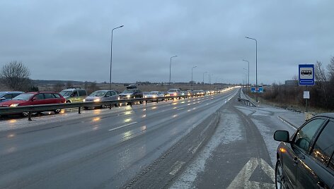 Kalino sankryžoje &ndash; milžini&scaron;kos spūstys 