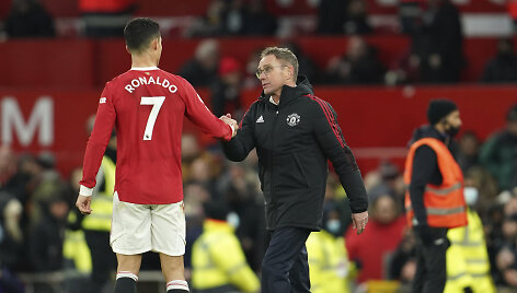 &bdquo;Manchester United&ldquo; treneris Ralfas Rangnickas