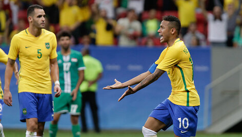 Brazilijos rinktinė olimpiadoje dar nėra įmu&scaron;usi nė vieno įvarčio