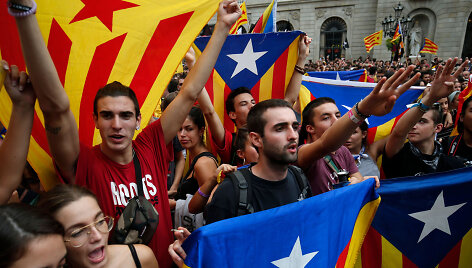 Demonstracija Katalonijoje