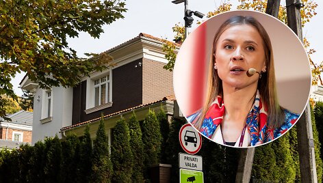Ieva Trinkūnaitė ir jos namas Vilniuje