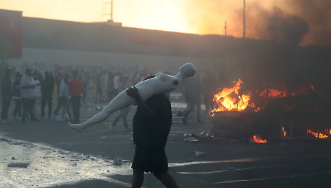 Protestų nusiaubtas Mineapolio miestas JAV