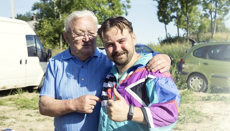 Algimantas Čekuolis ir Kirilas Glušajevas