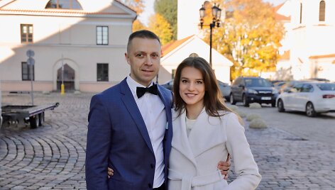 Paulius Motiejūnas ir Karolina Sklenytė