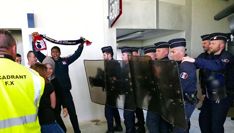 Policijos pratybos prie&scaron; &bdquo;Euro 2016&ldquo;