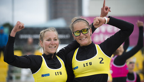Urtė Andriukaitytė ir Irina Zobnina