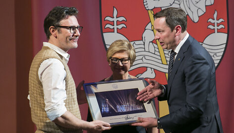 Michelis Hazanavicius, Vida Rama&scaron;kienė ir Artūras Zuokas