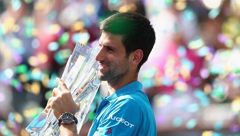 Indian Velso vyrų finalas: Novakas Džokovičius &ndash; Milo&scaron;as Raoničius
