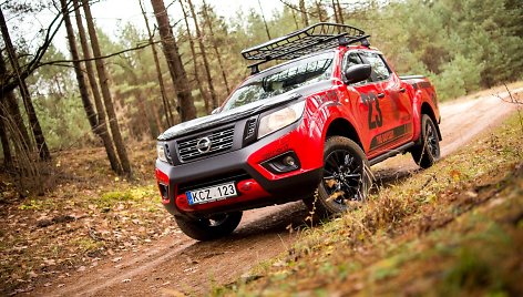 Projekto #iGoDakar automobilis „Nissan Navara“