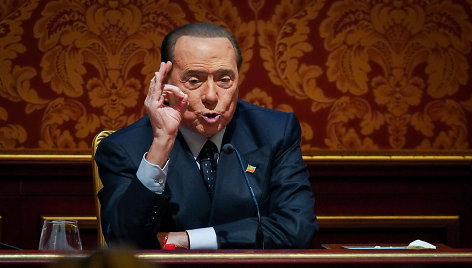 Buvęs Italijos ministras pirmininkas Silvio Berlusconi 