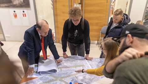 Su Vilniaus gyventojais diskutuota apie &Scaron;iaurinės gatvės viziją