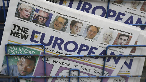 Laikra&scaron;tis &bdquo;The New European&ldquo;