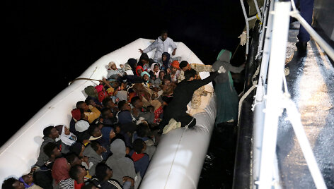 Prie Libijos krantų daug migrantų buvo i&scaron;gelbėti, bet 11 žuvo