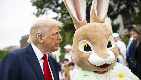 Donaldas Trumpas / Graeme Sloan - Pool via CNP / picture alliance / Consolidated News Photos