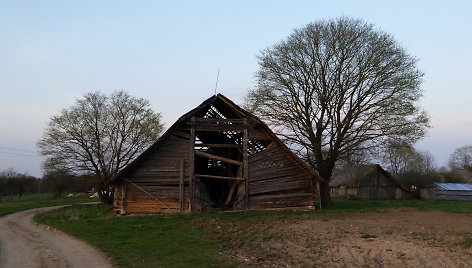 Išlikęs pesticidų sandėlys