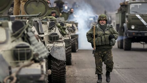 Ukrainos kariai netoli Artemivsko